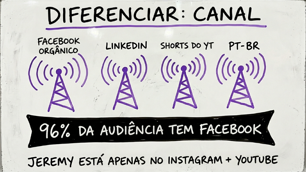 Canal — 96% da audiência tem Facebook
