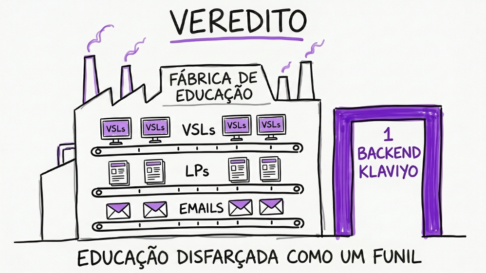 Fábrica de Educação — funil disfarçado de método